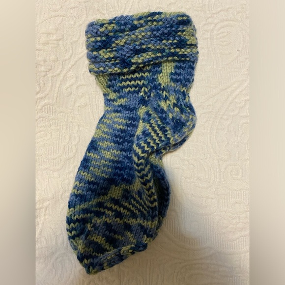 New hand Newfoundland knit wool boot socks - Picture 2 of 3
